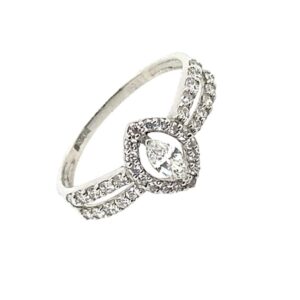 Platinum Diamond Cluster Ring
