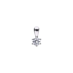Claw Set Pendant 0.25ct