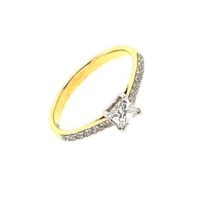 Yellow Gold Diamond Ring