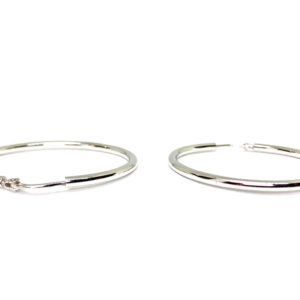 Silver Hoop Earrings