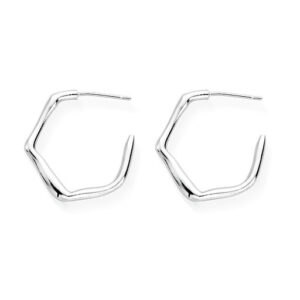Dancing Waves Large Hoops
