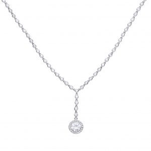 Round Cluster Necklace