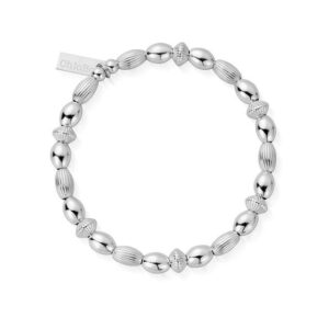 Mini Oval Disc Bracelet