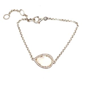 Thomas Sabo White Lace Agate