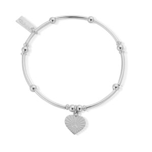 Mini Noodle Ball Sunray Heart Bracelet