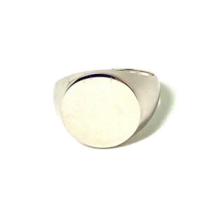 Silver Gents Signet Ring
