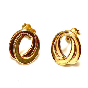 9ct Yellow Gold Stud Earrings