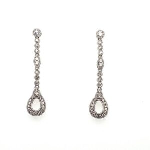 Diamond Drop Earrings