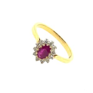 Ruby And Diamond Ring