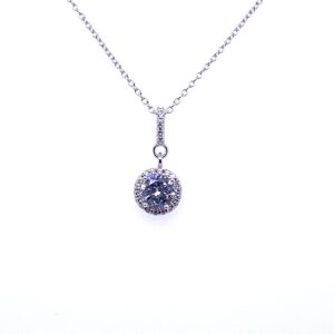 Silver CZ Pendant