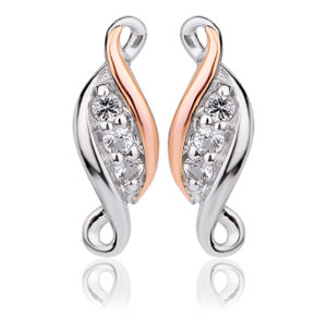 Past Present Future® Sterling Silver Earrings with Topaz