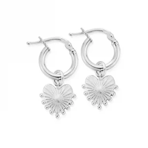 Glowing Beauty Small Hoop Earrings