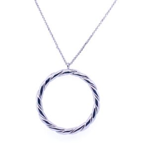 Silver Circle Pendant