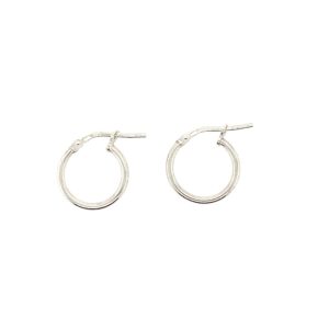 Silver Hoop Earrings