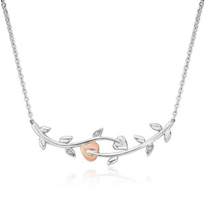 Vine of Life White Topaz Pendant