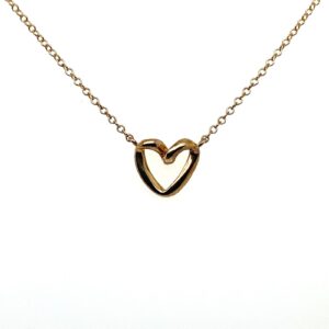 Yellow Gold Heart Pendant