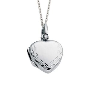Silver Small Heart Locket