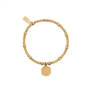 Gold Cute Sparkle Divine Connection Bracelet