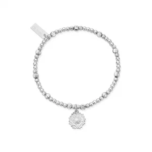 Cute Sparkle Sunflower Bracelet