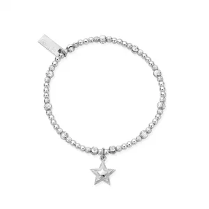 Cute Sparkle Beaming Star Bracelet