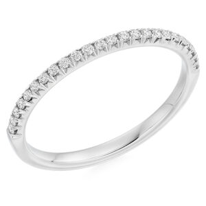 Platinum Diamond 1/2 Eternity Ring