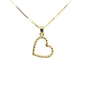 Yellow Gold Heart Pendant