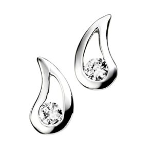 Teardrop Stud Earrings