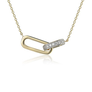 Yellow Gold Diamond Pendant