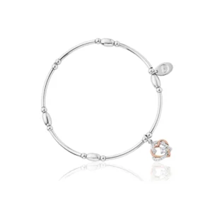 Always in My Heart Silver Affinity Bracelet