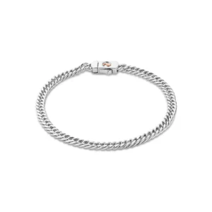 Tree of Life® Insignia Silver Curb Chain Bracelet