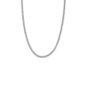 Tree of Life® Insignia Silver Curb Chain Necklace