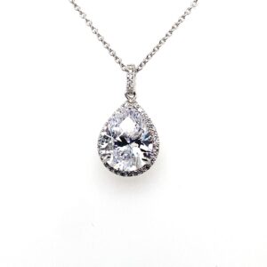 Silver CZ Pendant