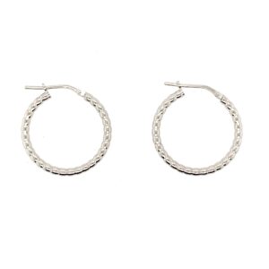 Silver Hoop Earrings