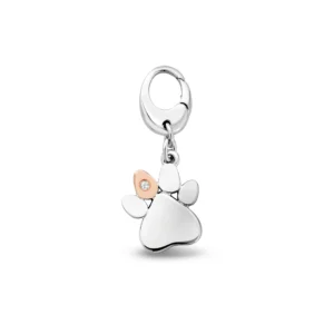 Tree of Life® Insignia Silver Paw Prints Charm