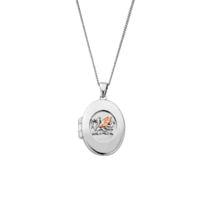 Welsh Dragon Silver Locket