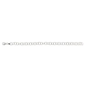 Diamond Cut Links Bracelet