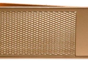 Money Clip Gold Plated Barley Design with Plain End