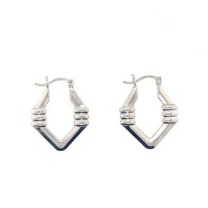 Silver Hoop Earrings