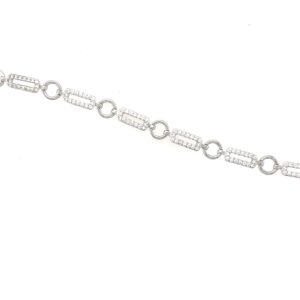 Silver CZ Bracelet