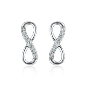 White Gold Diamond Stud Earrings