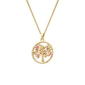 Tree of Life® Gold Circle Pendant