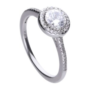 Diamonfire Round Cluster Ring