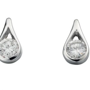 Teardrop Stud Earrings