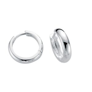 Silver Hoop Earrings