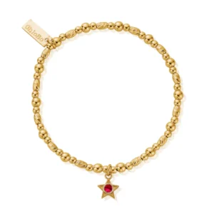 January Birthstone Bracelet