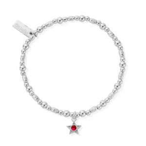 January Birthstone Bracelet