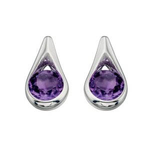 Teardrop Stud Earrings