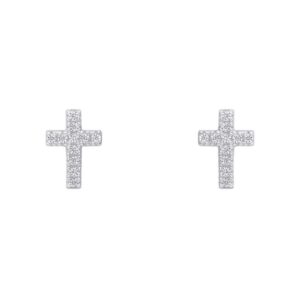 Small Cross Studs Earrings