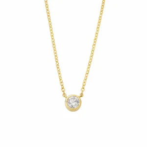 Clogau® Celebration 9ct Solid Gold Necklace with 0.5ct Lab-Grown Diamond