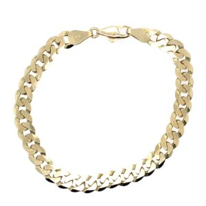 Yellow Gold Curb Bracelet